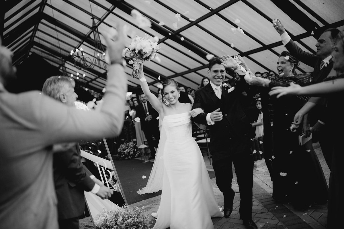 Celebração de casamento fotografada pela This Love